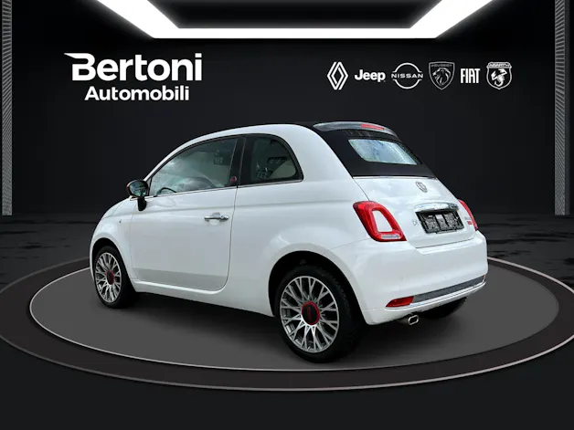 Fiat 500 C 1.0 Hybrid Red