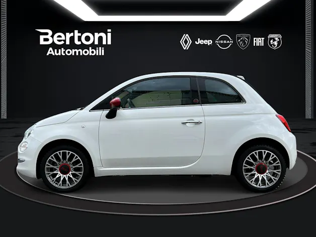 Fiat 500 C 1.0 Hybrid Red