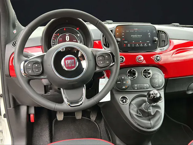 Fiat 500 C 1.0 Hybrid Red