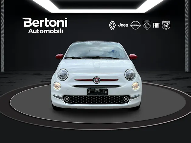 Fiat 500 C 1.0 Hybrid Red