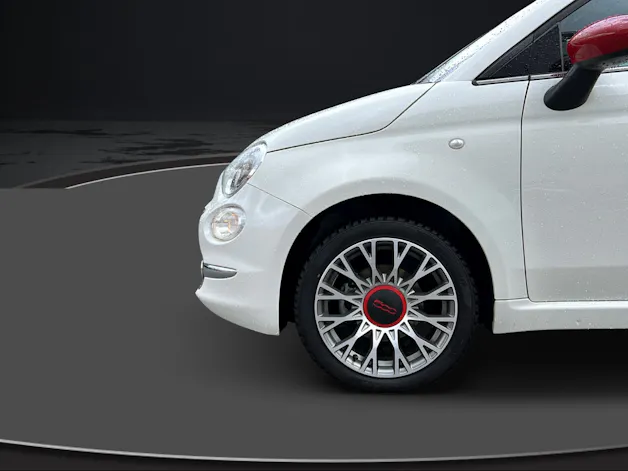 Fiat 500 C 1.0 Hybrid Red