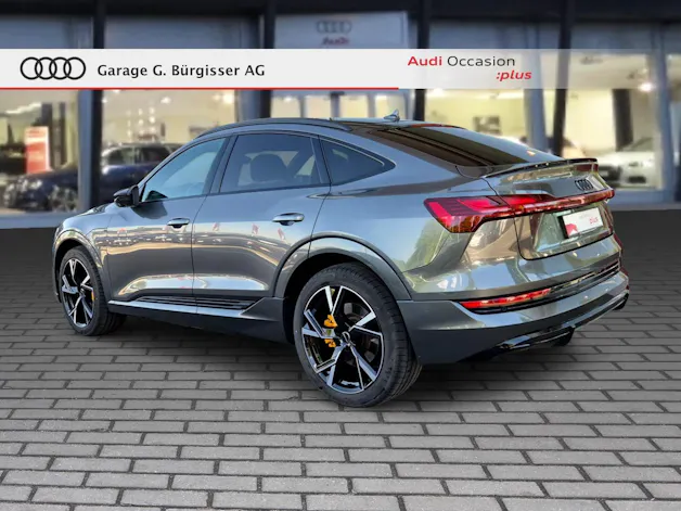Audi e-tron 55 Sportback S Line quattro Daytonagrau Perleffekt