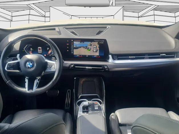 BMW X1 23d xDrive paddles