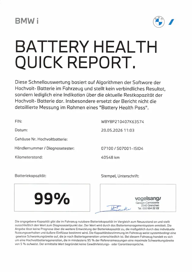 BMW i3 (120Ah)