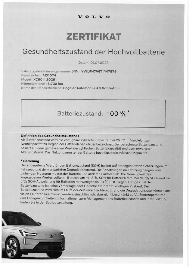 Volvo XC90 2.0 T8 TE Plus Dark eAWD