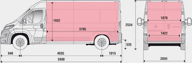 Fiat Ducato 290 35 Kaw. 4035 H2 2.2 Automat + LED + Holzverkleidung L3H2