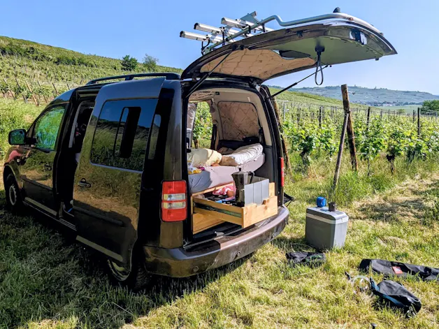 VW Caddy Comfortline - 1,6lt - TDI - aménagé