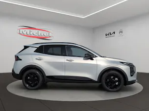 Kia Sportage 1.6 T-GDi Hybrid Black Edition 4x4 **Sondermodell in Farbe Ivory Silver Matt**/ Rückfahrkamera / Totwinkelassistent / Head-up Display / CH-Herstellergarantie