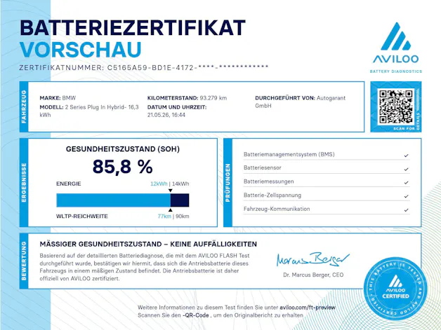 BMW 230e xDrive Active Tourer M Sport
