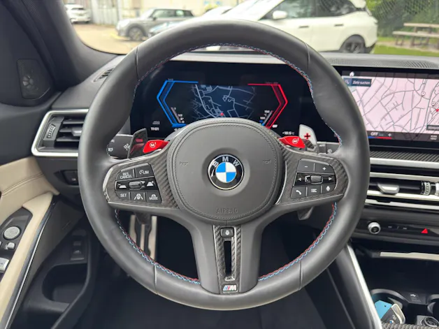 BMW M3 Competition xDrive Touring M Compound-Bremse, schwarz hochglänzend