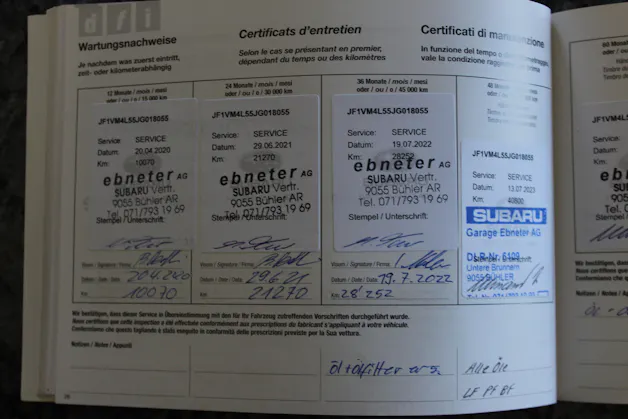 Subaru Levorg 1.6 DIT Swiss Plus
