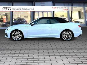 Audi A5 Cabriolet 40 TFSI S-Line Attraction S-tronic quattro Gletscherweiss Metallic