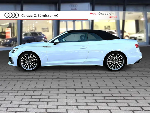 Audi A5 Cabriolet 40 TFSI S-Line Attraction S-tronic quattro Gletscherweiss Metallic