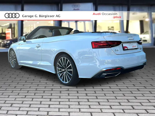 Audi A5 Cabriolet 40 TFSI S-Line Attraction S-tronic quattro Gletscherweiss Metallic