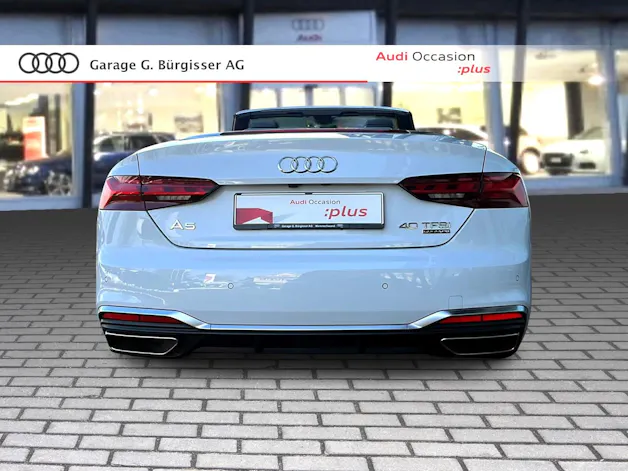 Audi A5 Cabriolet 40 TFSI S-Line Attraction S-tronic quattro Gletscherweiss Metallic