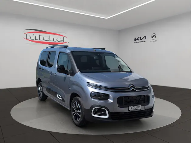 Citroën Berlingo XL 1.5 BlueHDi 130 Feel Pack 7P. / Anhängerkupplung fix / Rückfahrkamera / Totwinkelassistent / Winterräder / Herstellergarantie