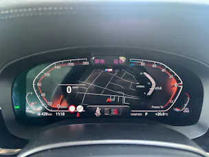 BMW 520d xDrive paddles