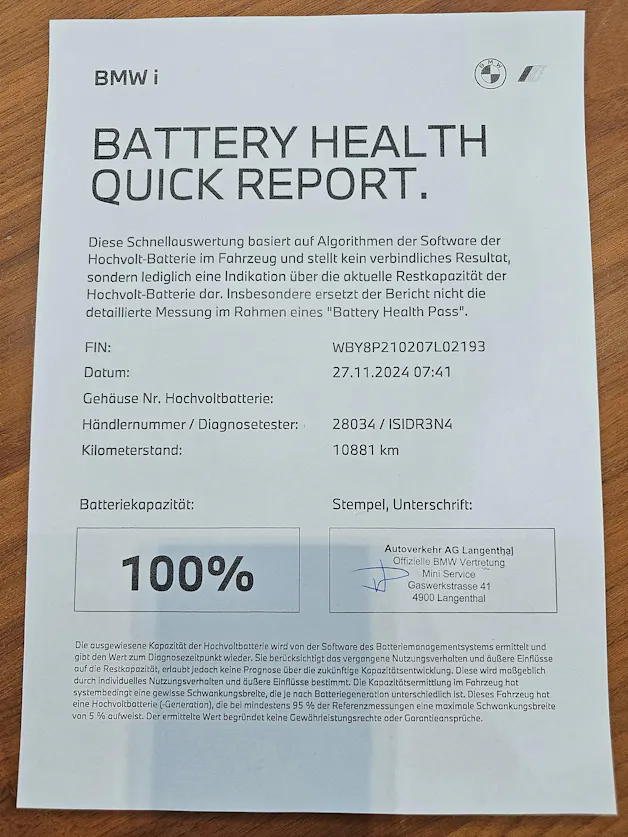 BMW i3 (120Ah) Fleet Edition