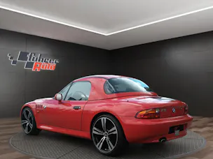 BMW Z3 offen mit Verdeck