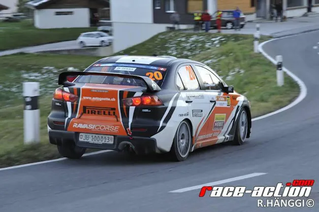 Mitsubishi Lancer Evo X Rallyefahrzeug R4