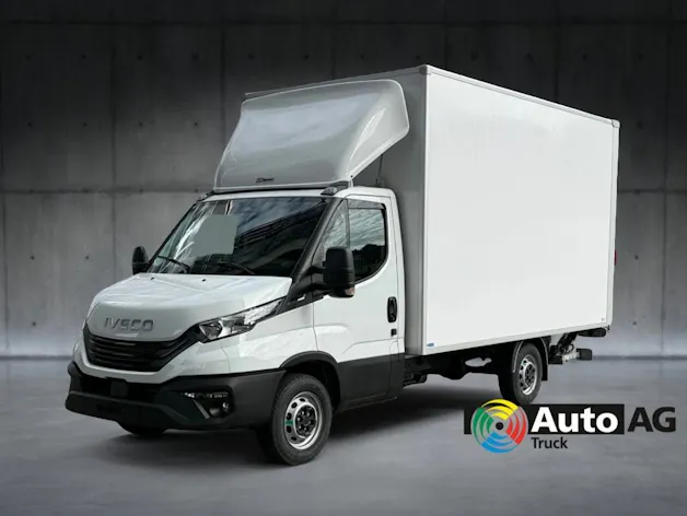 Iveco MY24 35S18HA8 RS 3750 mit Koffer/Hebebühne-Aufbau