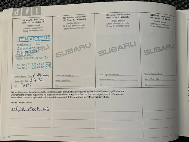 Subaru XV 2.0i e-Boxer Swiss Plus