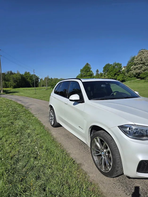 BMW X5 40e xDrive paddles