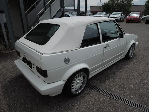 VW Golf Cabriolet 1800 GL Quartett/Special/White