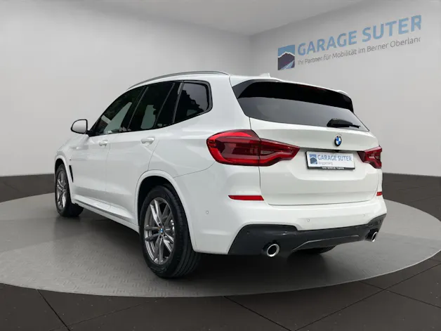 BMW X3 20d xDrive paddles