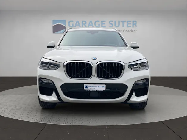 BMW X3 20d xDrive paddles