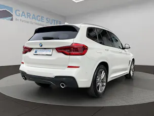 BMW X3 20d xDrive paddles