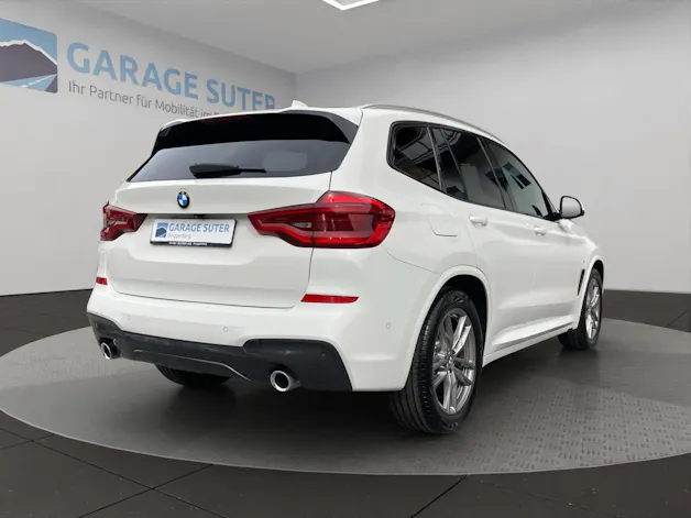 BMW X3 20d xDrive paddles