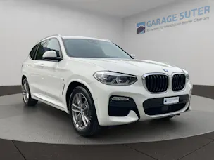 BMW X3 20d xDrive paddles