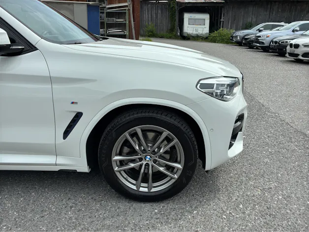 BMW X3 20d xDrive paddles