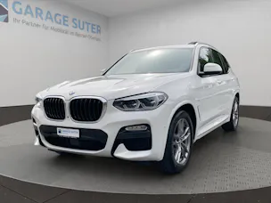BMW X3 20d xDrive paddles