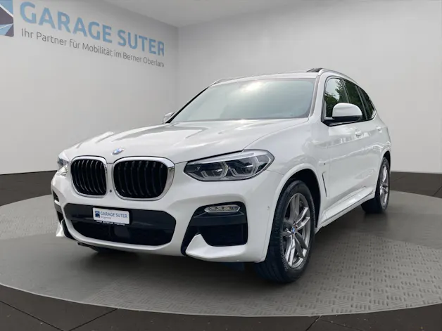 BMW X3 20d xDrive paddles