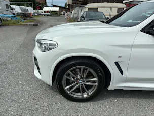 BMW X3 20d xDrive paddles