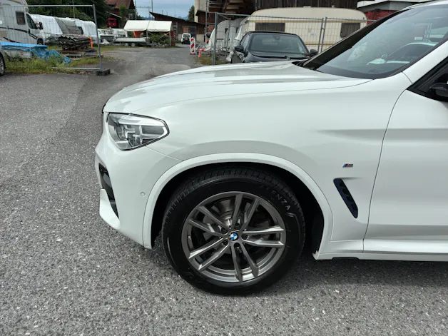 BMW X3 20d xDrive paddles