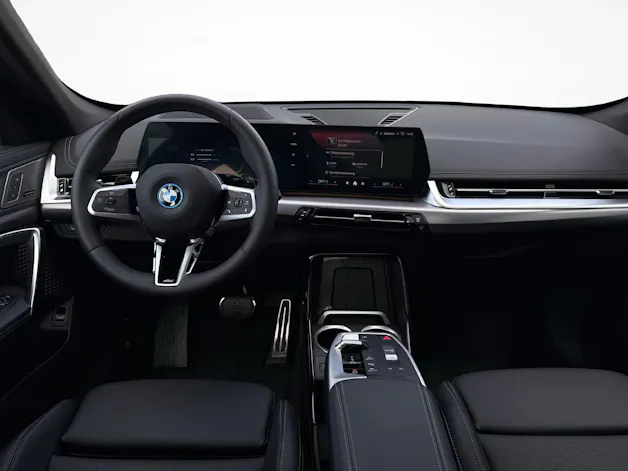 BMW X1 25e xDrive paddles