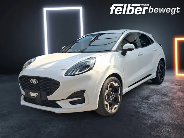 Ford Puma 1.0 EcoB Hybrid 155 ST-Line X - White Edition