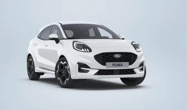 Ford Puma 1.0 EcoB Hybrid 155 ST-Line X - White Edition