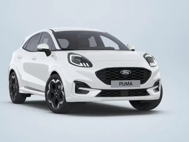 Ford Puma 1.0 EcoB Hybrid 155 ST-Line X - White Edition