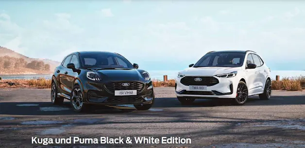 Ford Puma 1.0 EcoB Hybrid 155 ST-Line X - White Edition