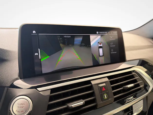 BMW X3 20d xDrive paddles