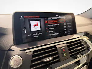 BMW X3 20d xDrive paddles