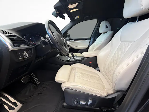 BMW X3 20d xDrive paddles