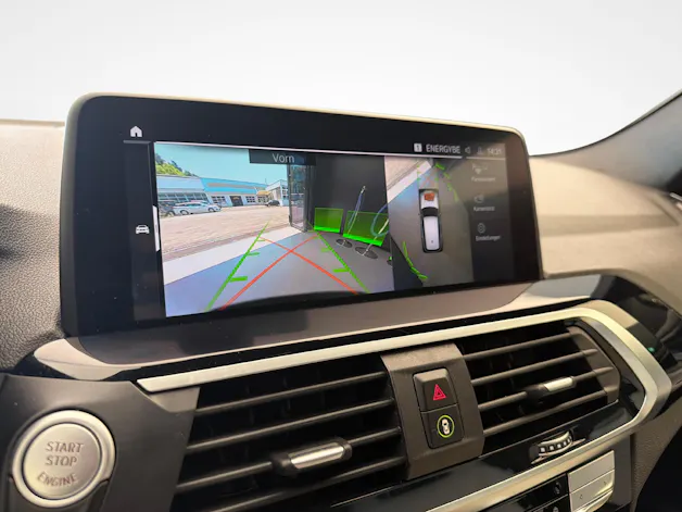 BMW X3 20d xDrive paddles