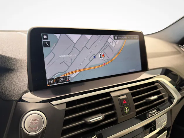 BMW X3 20d xDrive paddles
