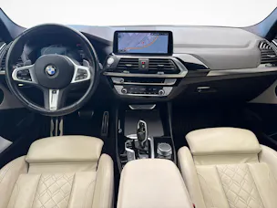 BMW X3 20d xDrive paddles
