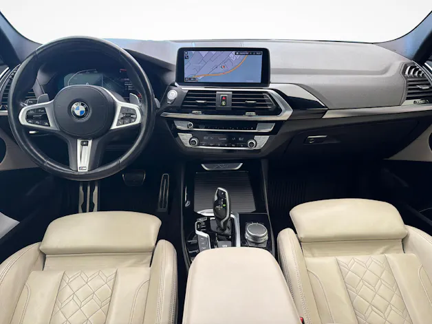 BMW X3 20d xDrive paddles
